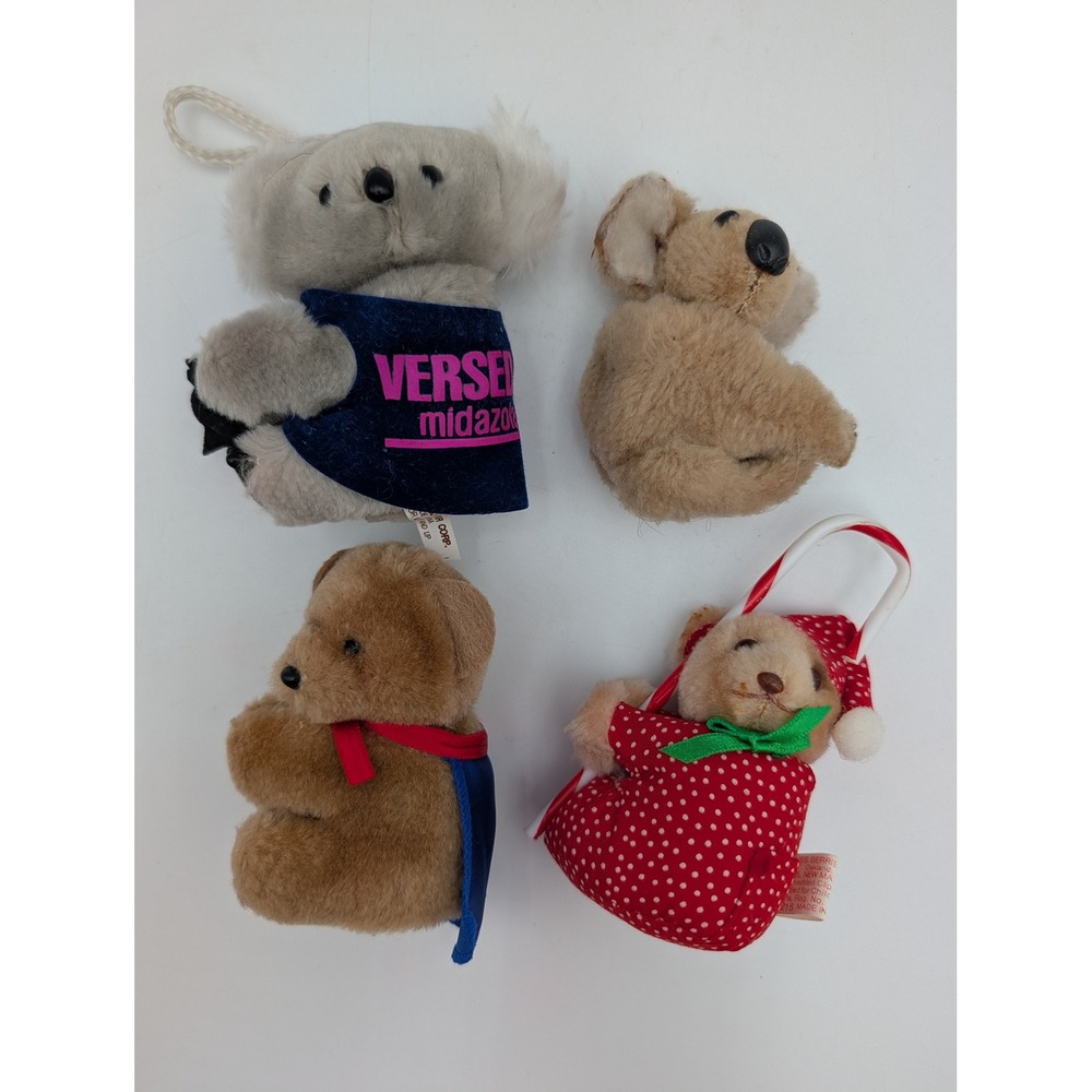 Russ Dakin Plush Clip On Lot Pinch Koala Bear Christmas Advertising Super Hero
